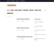 Tablet Screenshot of cocempire.com